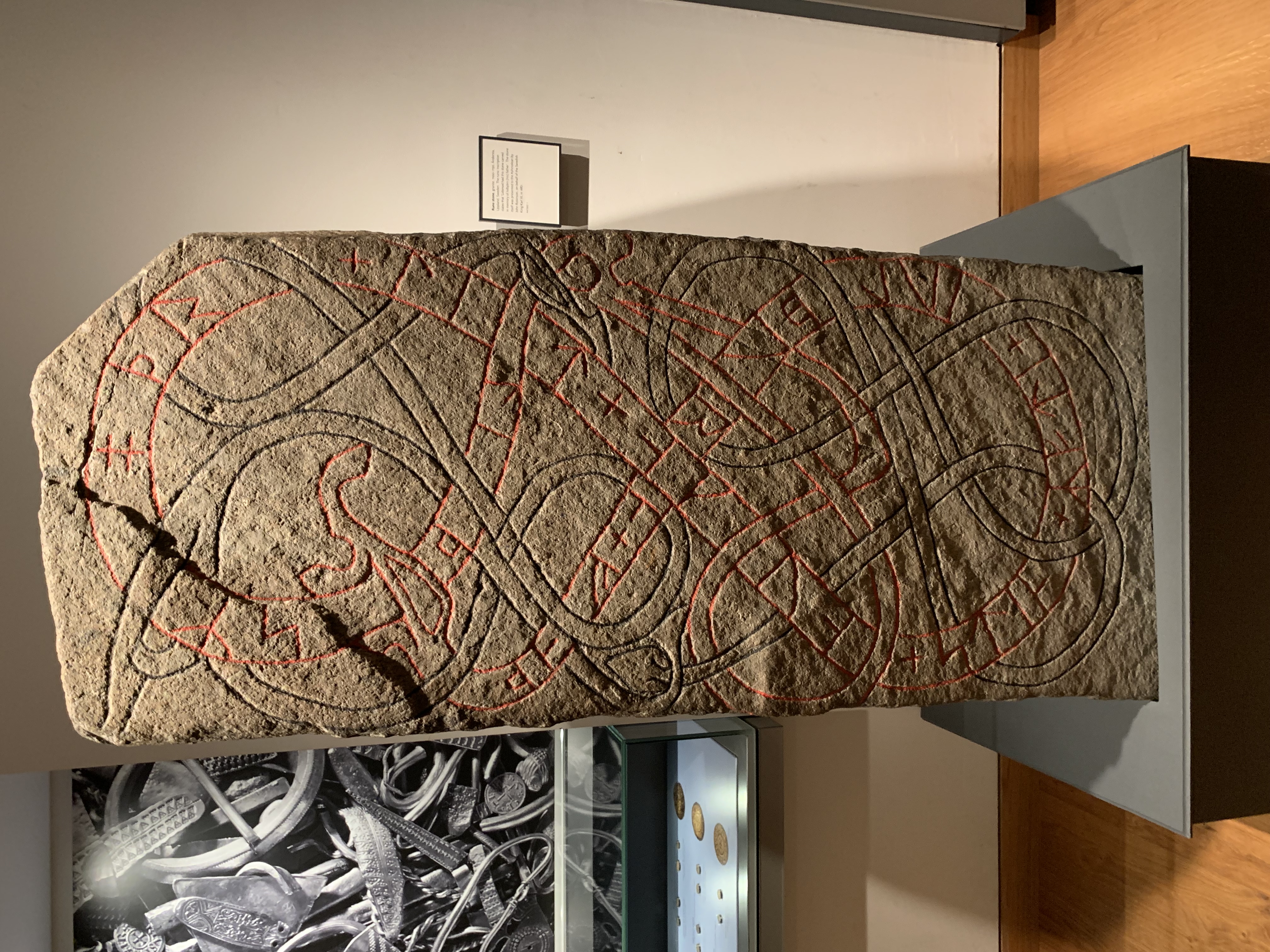 Ändersta Rune Stone at the Ashmolean Museum
